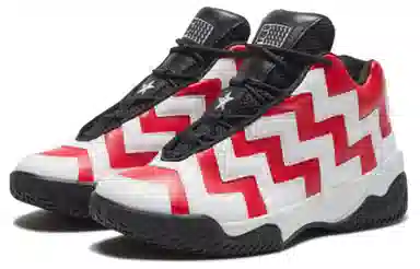 Converse Basketball Retro Mid White Red