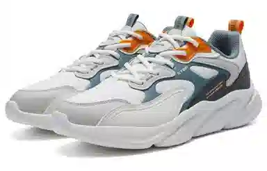 Xtep Lightning Series White Grey Green