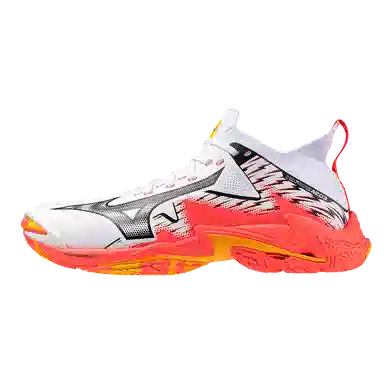 Mizuno Wave Lightning Neo 3 White Orange