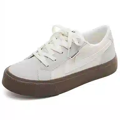 Warrior Canvas Low Top Beige
