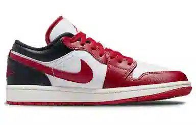 Jordan Air Jordan 1 Low White Red Black