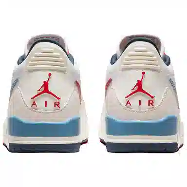 Jordan Legacy 312 Low White Blue Red