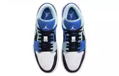 Jordan Low White Blue Black