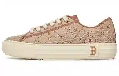 MLB Playball Monogram Brown Beige