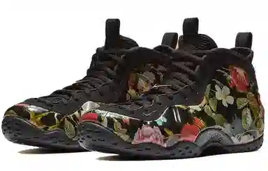 Nike Foamposite One Floral Black