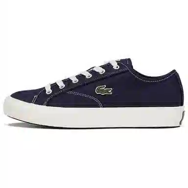 Lacoste Canvas Low-Top Navy