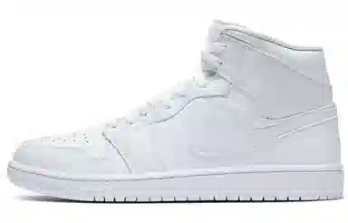 Jordan Air Jordan 1 Mid "Triple White"