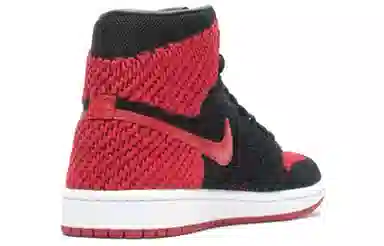 Jordan Air Jordan 1 Retro HI Flyknit Black Red 2017