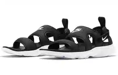 Nike Owaysis Sandal Black White