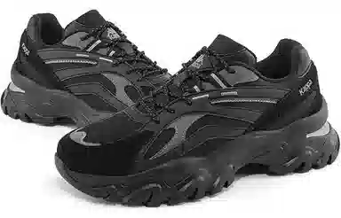 Kappa Retro Dad Shoes Black
