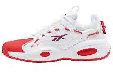 Reebok Solution Mid White Dynamic Red
