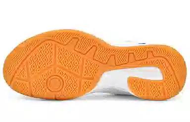 LiNing Professional Badminton Shoes White Blue