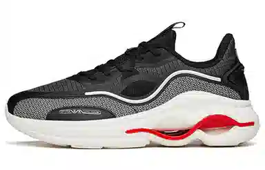 Anta Training Shoes Black Red White