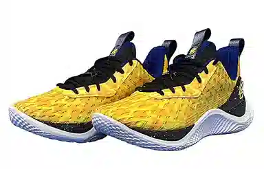 Under Armour Curry 10 Yellow Black White