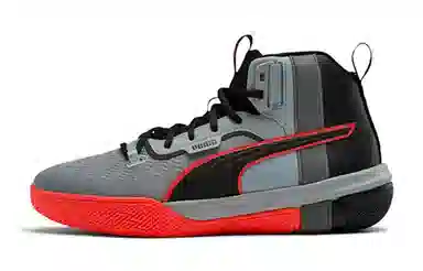 PUMA Legacy High Black Red