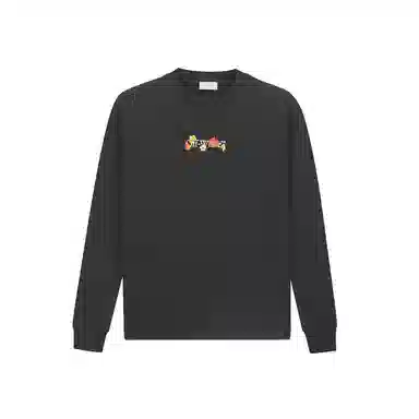 OFF-WHITE Maple Embroidery Long Sleeve Tee