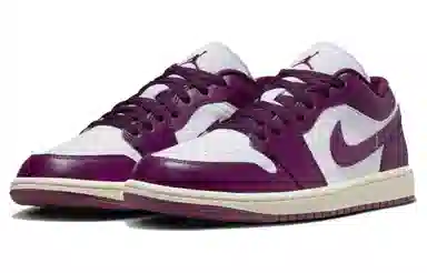 Jordan Air Jordan 1 Low Retro Purple Red White