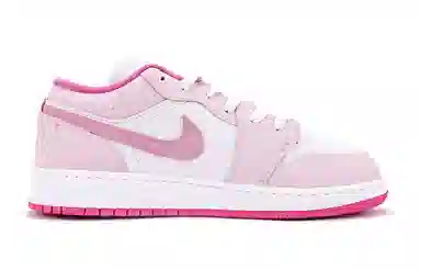 Jordan Air Jordan 1 Low GS Pink White