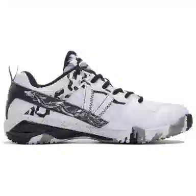 LiNing Professional Low-Cut Badminton Shoes White Black