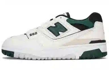 New Balance 550 White Green Black