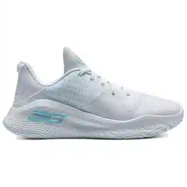 Under Armour Curry 4 Low White Blue