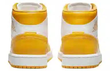 Jordan Air Jordan 1 Mid White Yellow