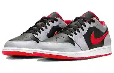 Jordan Air Jordan 1 Low Black Grey Red