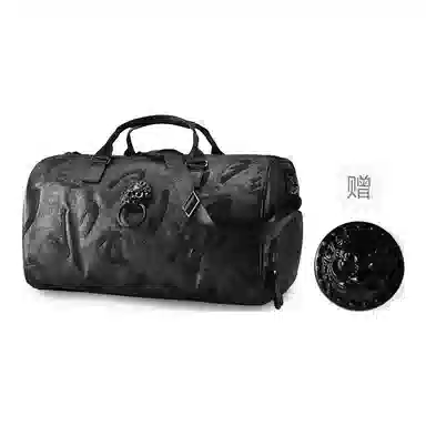 CHUSAN Black Lion Gym Bag