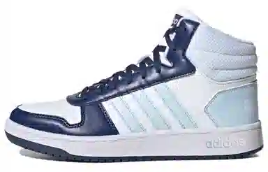 adidas Neo Hoops 2.0 Mid White Blue
