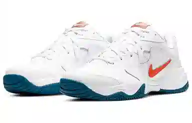 Nike Court Lite 2 White Orange Blue
