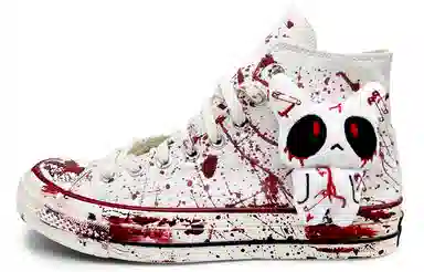 Converse Chuck 70 High White Red