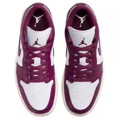 Jordan Air Jordan 1 Low Retro Purple Red White