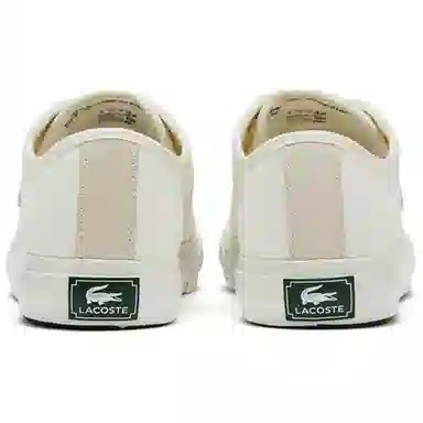 Lacoste Canvas Low-Top Off-White