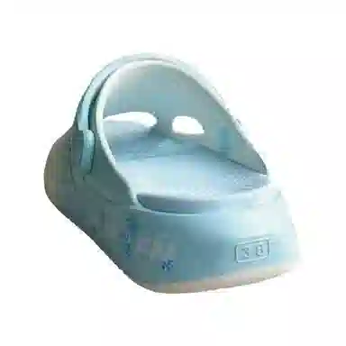 匹克 态极 凉拖 踏浪 海浪渐变蓝 运动轻便舒适防滑软底两穿 沙滩凉鞋 女款 米白/月兰