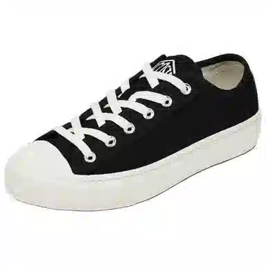 Lacoste Canvas Low Black