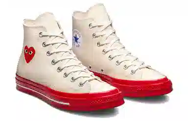 Converse 1970s White Red
