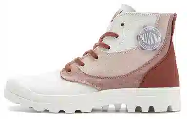 Palladium Pampa High Top White Brown