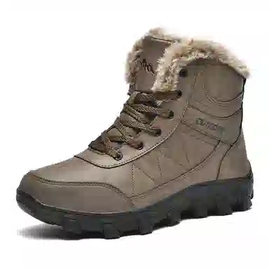 MUSNODO PU Winter Snow Boots