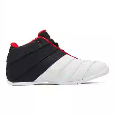 VOIT Retro Mid Basketball Shoes White Black