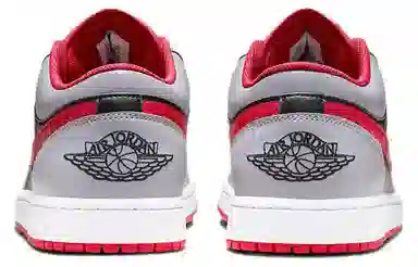 Jordan Air Jordan 1 Low Black Grey Red