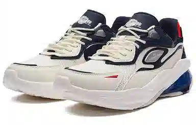 361° Lightweight Retro Sneakers Feather White