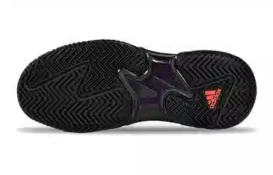 adidas Barricade 12 Black Metallic Silver Red