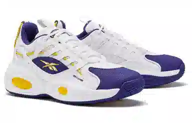 Reebok Solution Mid White Purple