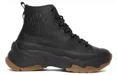 MLB Thick Sole Dad Sneakers Black