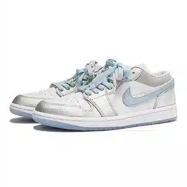 Jordan Air Jordan 1 Low Silver Blue