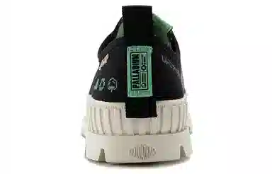 Palladium Canvas Low Black