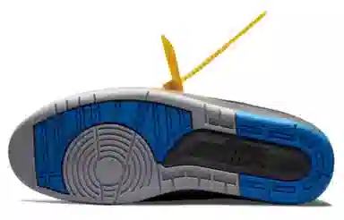 OFF-WHITE x Air Jordan 2 Retro Low SP "Black and Varsity Royal"