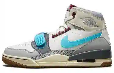 Jordan Legacy 312 White Grey Blue