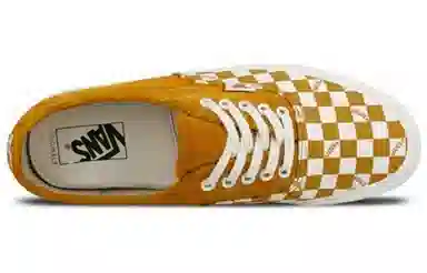 Vans OG Authentic LX Brown White Checkerboard