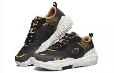 Skechers Monster Black Gold